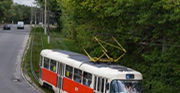 Tram 4 schedule in Dneprodzerzhinsk