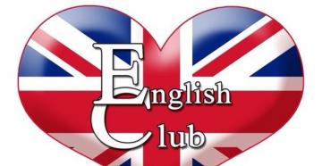 Englischsprachiger Club – jeden Freitag Blub-Club, Konversationsclub