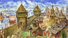 रस शब्द की उत्पत्ति के बारे में चर्चा प्राचीन रूसी शहरों का विकास