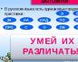 रूसी में उपसर्ग पूर्वसर्ग से किस प्रकार भिन्न है?